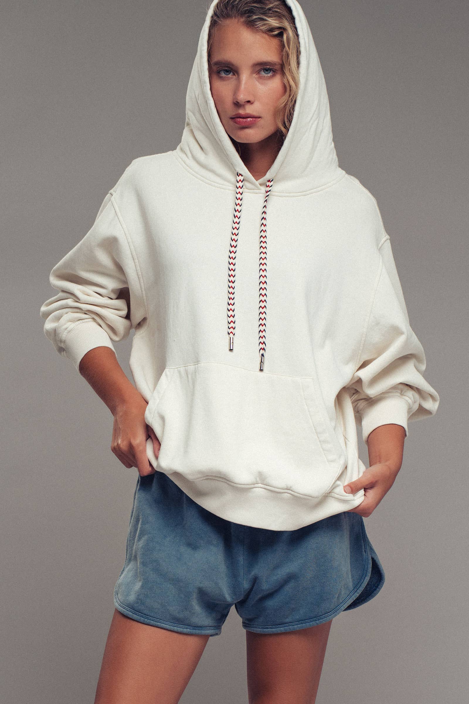 Urban Daizy - Wholesale Hoodie - Women's - Vintage Wash Oversized Brushed Hoodie19