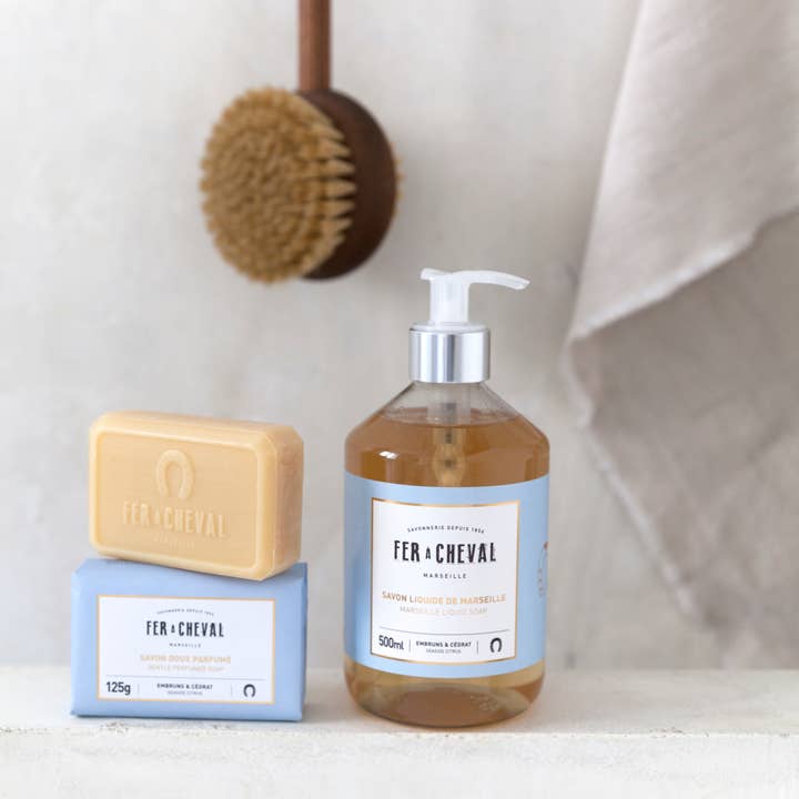 Fer à Cheval - Wholesale Body Wash/Shower Gel - Marseille Liquid Soap with Embrun & Citron 500ml1