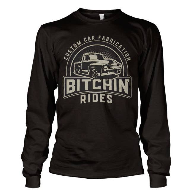 Bitchin' Rides Sunset Pick-Up Long Sleeve Tee for wholesale by Hybris Production AB