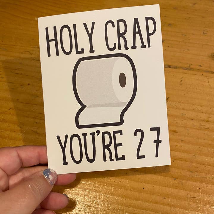 Jewels For Hope - Vente Cartes d'anniversaire - Carte d'anniversaire en papier toilette drôle - Milestone Birthdays2