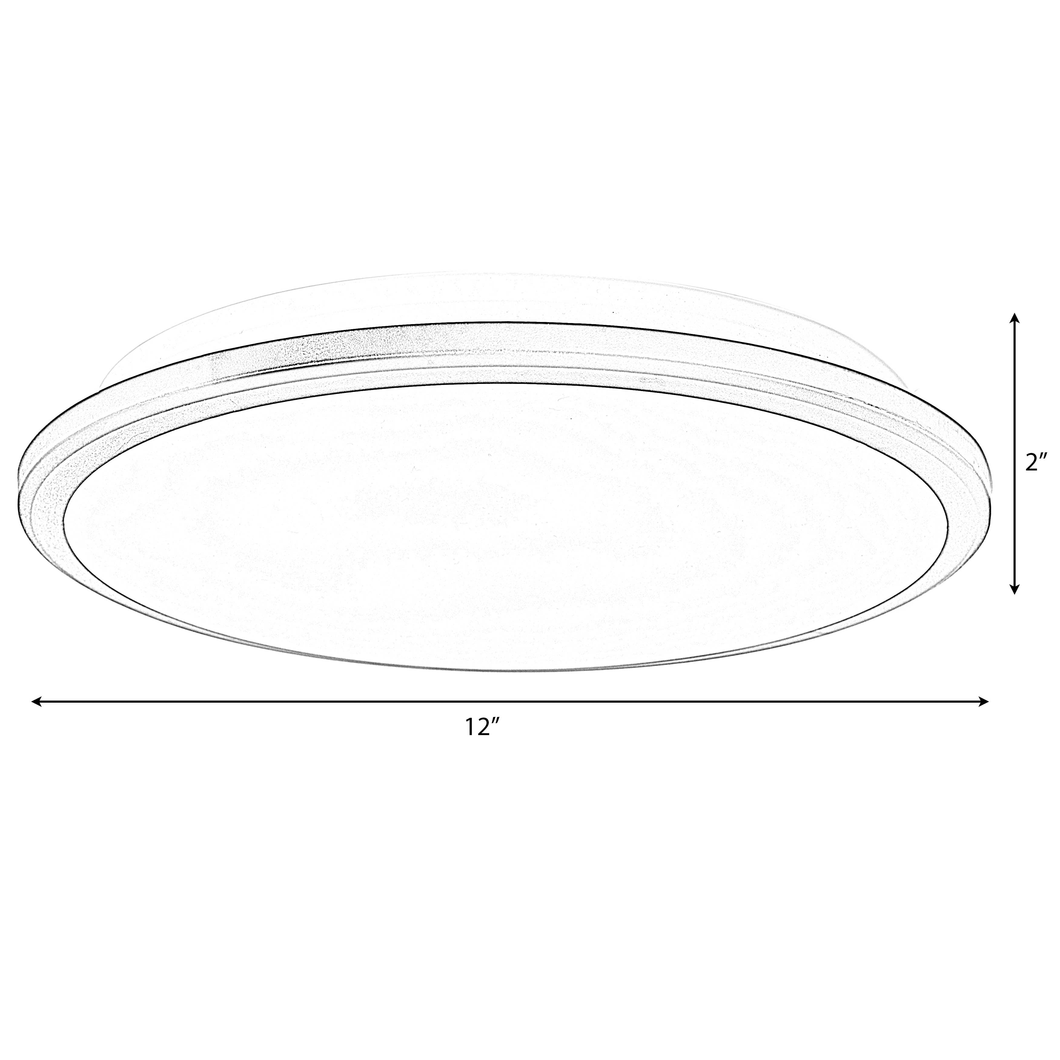 Quickway Imports – wholesale Chandelier/hanging light – Round LED Ceiling Light Fixture Flush Mount Lighting, 6500K10