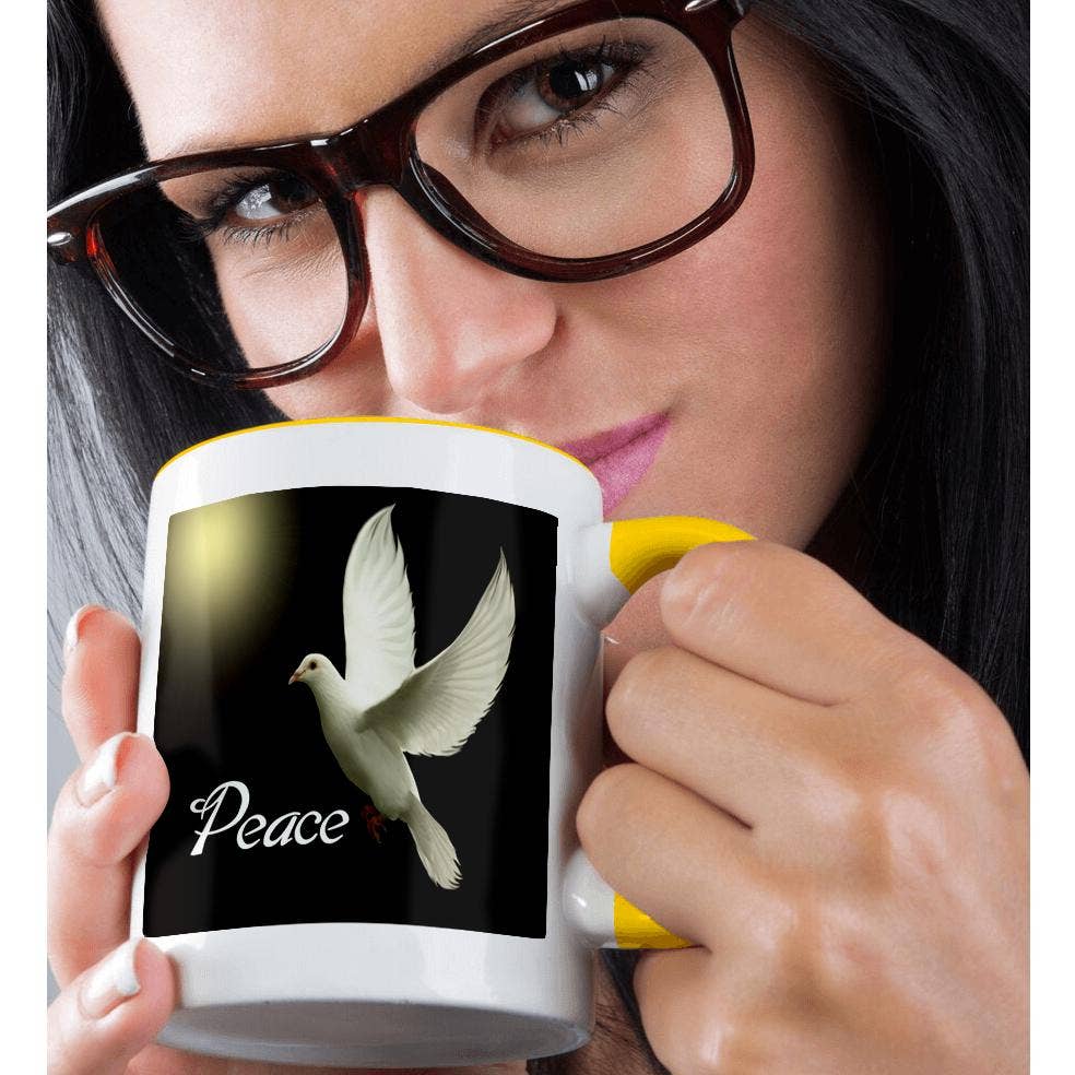 3dRose - Wholesale Coffee Mug - 3dRose, Peace Dove, Mug1