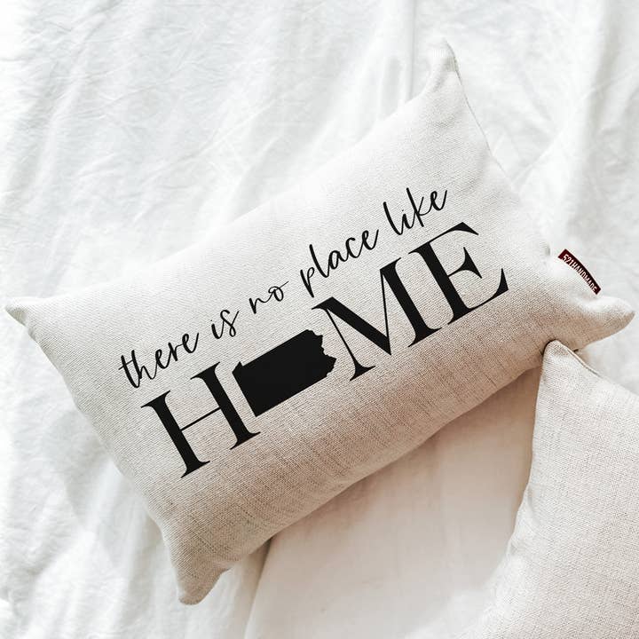 There Is No Place Like Home Custom State Pillow for wholesale by 521handmade
