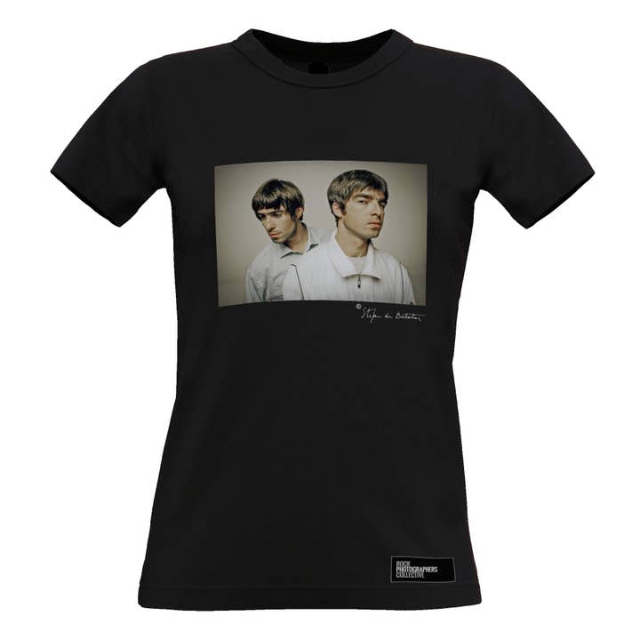 Oasis — The Gallagher Brothers Damen T-Shirt für den Großhandel von Rock Photographers Collective