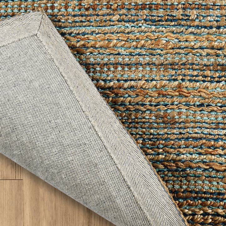 LR Home - Wholesale Area Rug - Saharan Handwoven Jute and Chenille Indoor Area Rug63