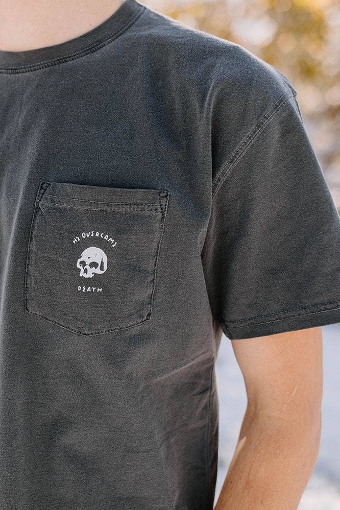 Hope Outfitters - Vendita all'ingrosso Maglietta serigrafata - Unisex - T-shirt con grafica He Overcame Death5