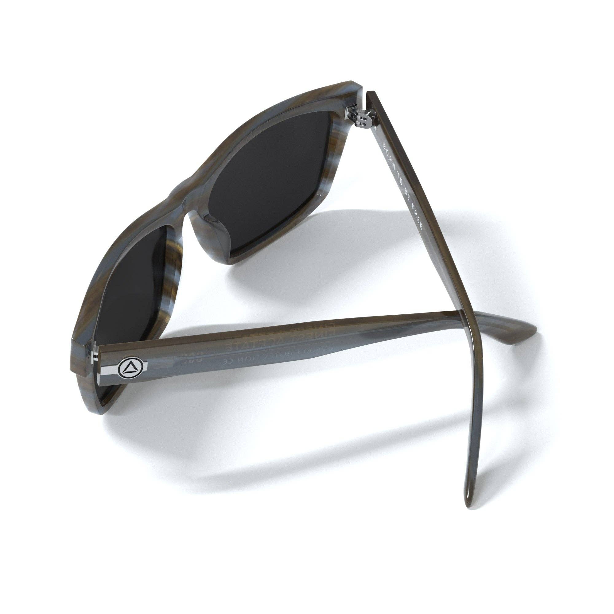 Indicom Brands – wholesale Solglasögon - Unisex – Ushuaia Brun Randig/Svart4