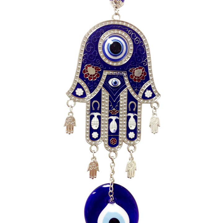 Lucky Eye - Wholesale Wall Accent - Hand of Fatima Evil Eye Hamsa Home Decor #5178