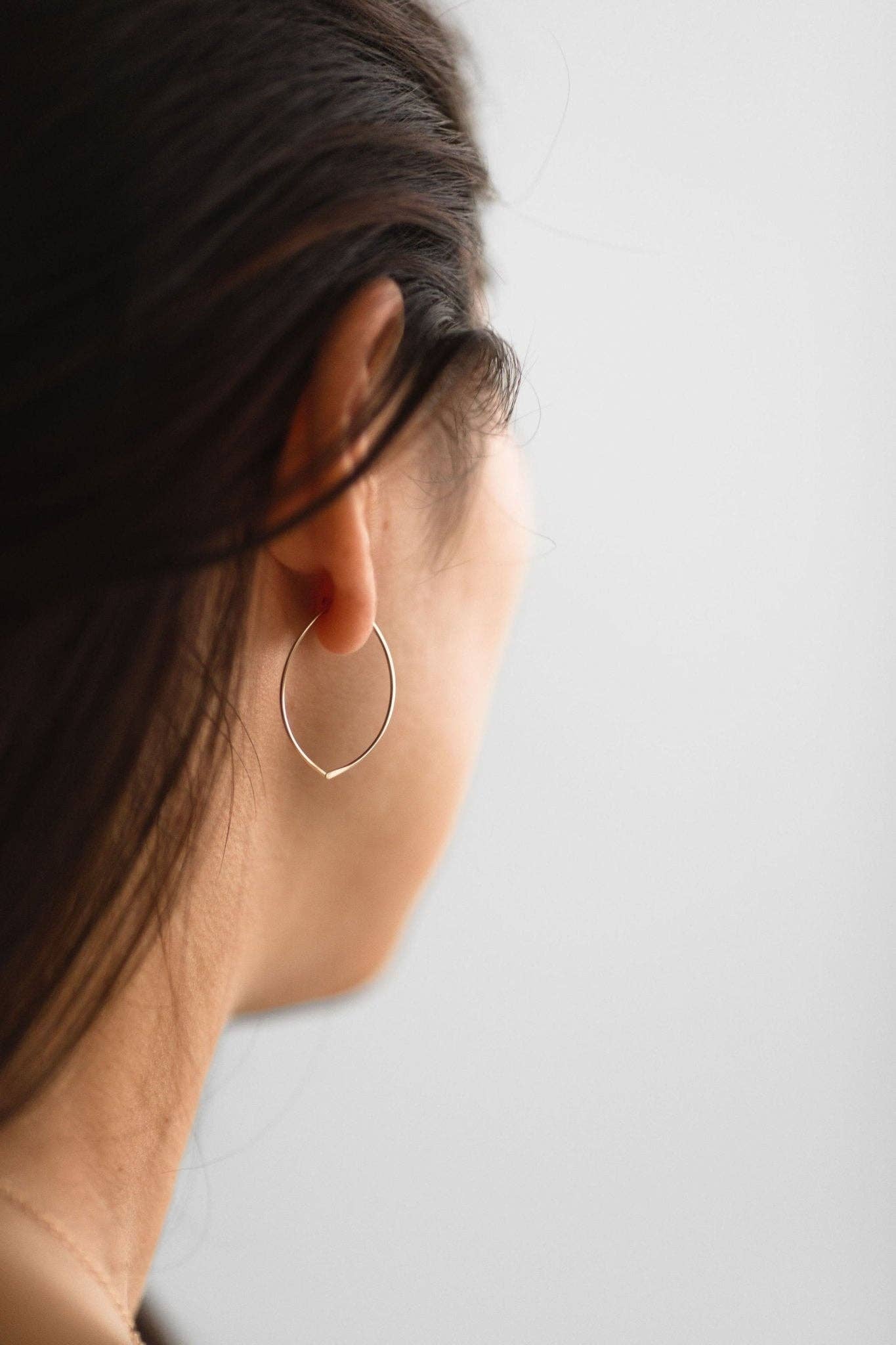 Sheena Marshall Jewelry - Wholesale Hoop Earrings - Poppy Threader Earrings | Gold Fill1