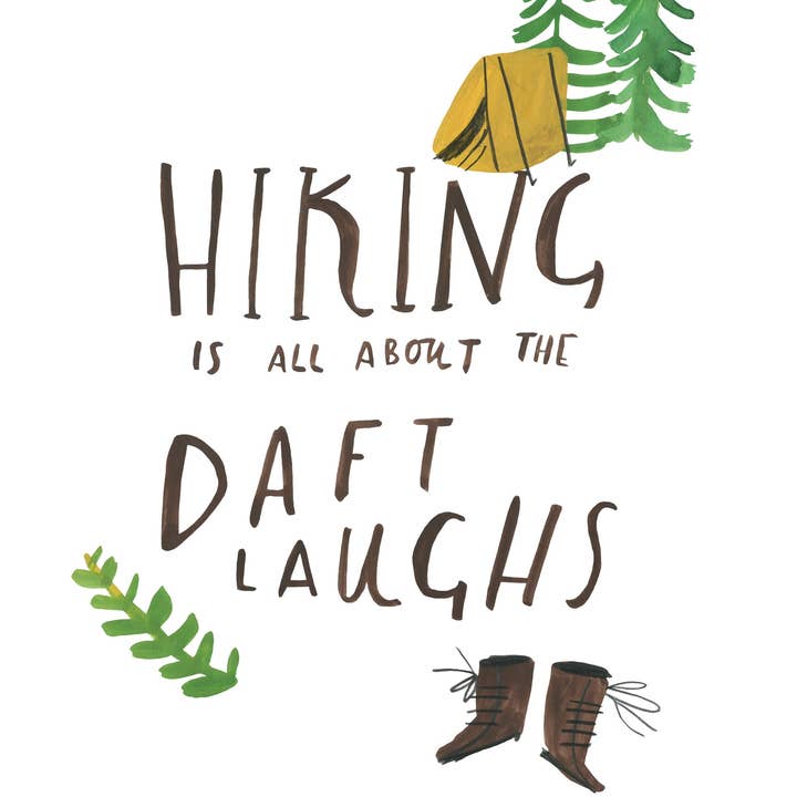 Daft Laughs Print for wholesale by Dick Vincent Illustrations