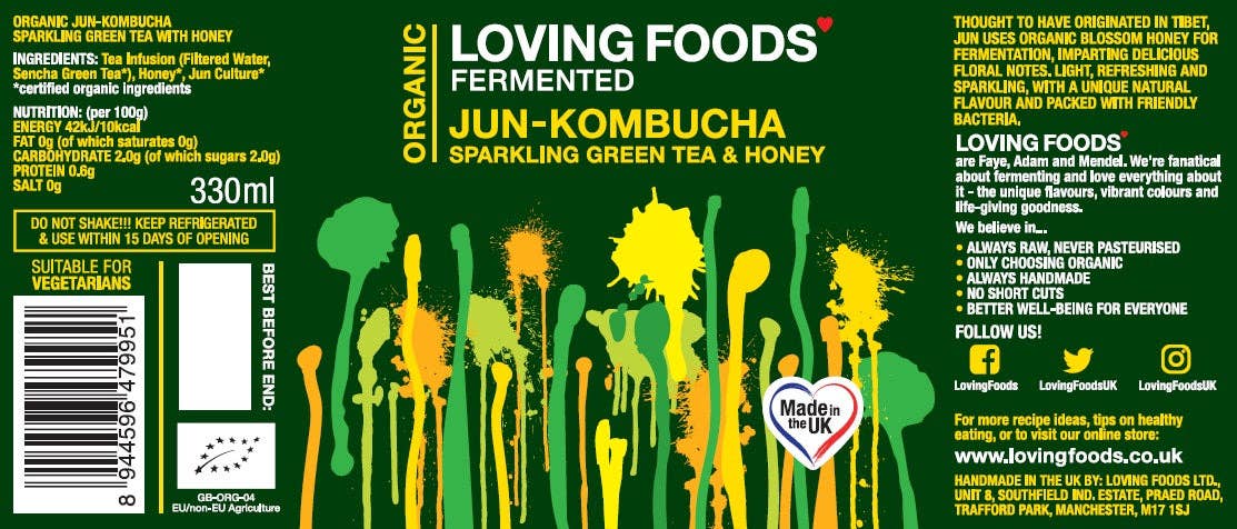 Loving Foods – wholesale Kombucha – Organic Jun-Kombucha1