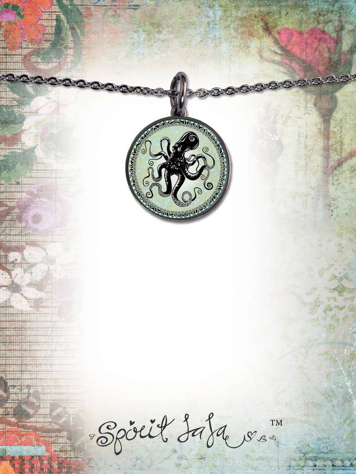 Octopus ronde hanger voor wholesale door SPIRIT LALA LLC