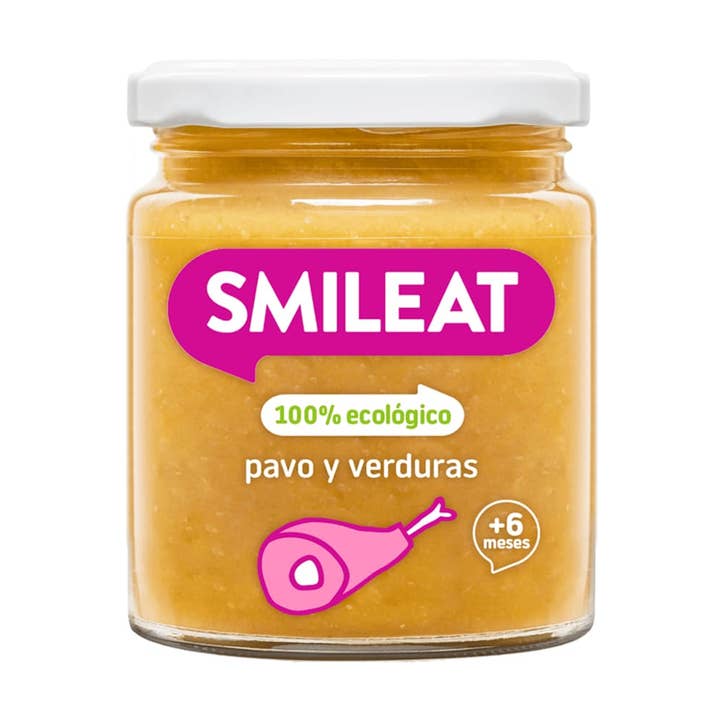 Turquia e vegetais 230g Orgânico por atacado de Smileat