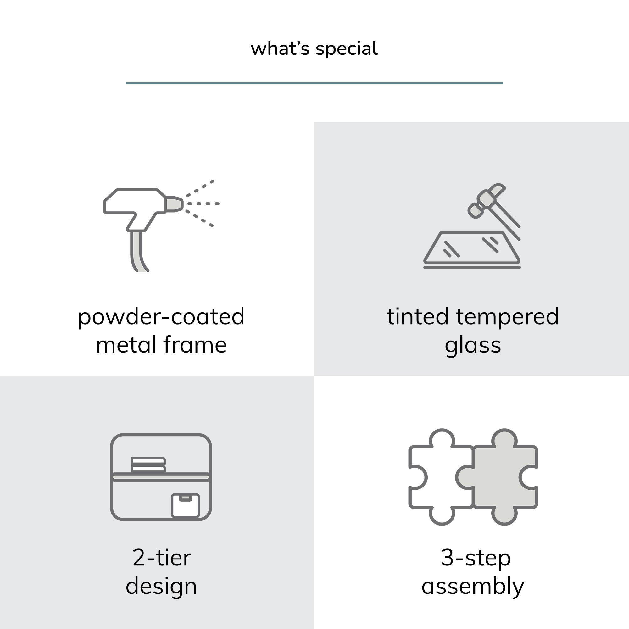 MH London - Wholesale Console Table - Flint Iron & Glass Sofa & Console Table7