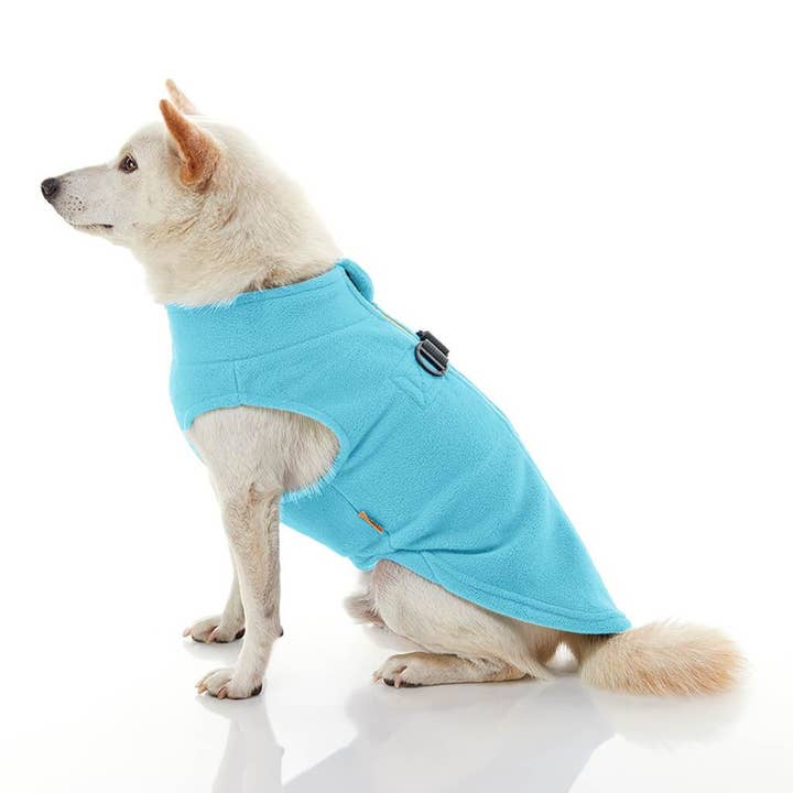Gooby - Wholesale Pet Vest - Dog - #72116 Zip Up Fleece4