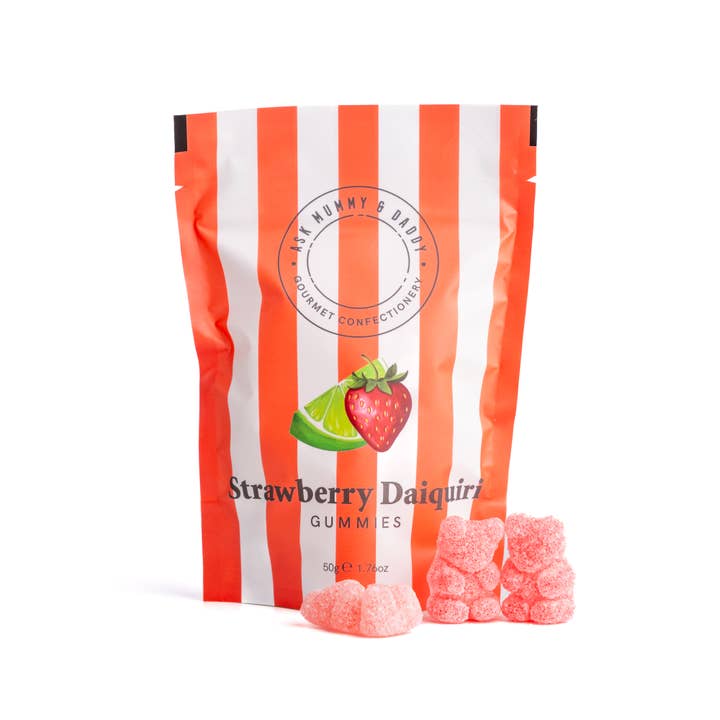 Ask Mummy & Daddy – wholesale Gummy – Strawberry Daiquiri Cocktail Gummies 1