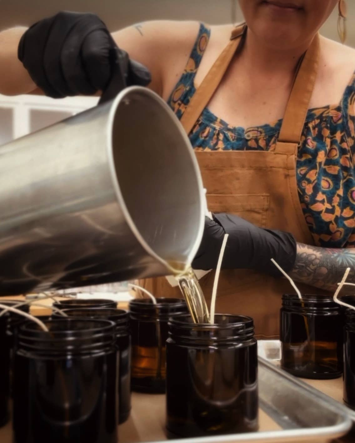 FIRE + FOLK - Wholesale Jar/Filled Candle - Fireside Embers | 9oz Wood Wick Soy Candle2