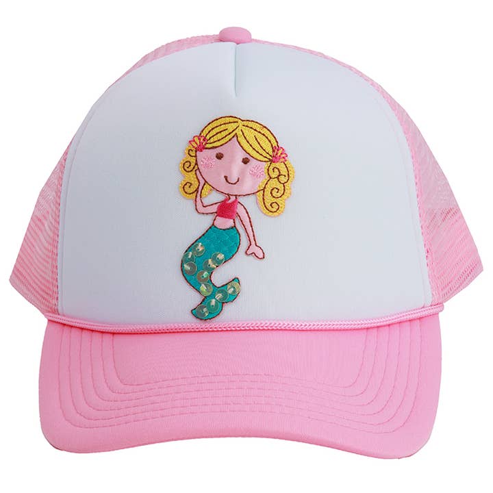 Sombrero de camionero de sirena para venta al por mayor de Sparkle Sisters by Couture Clips