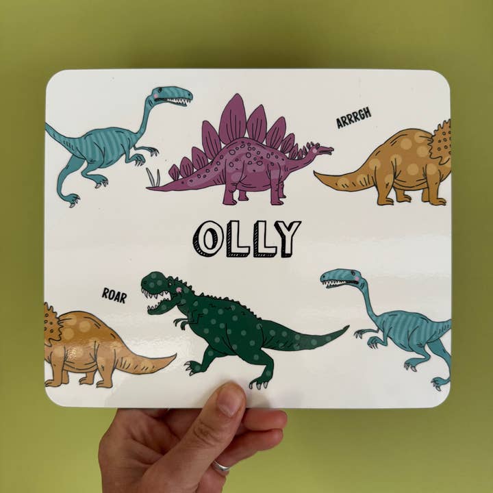 OLLY - Dinosaur Placemat for wholesale by Hendog Designs