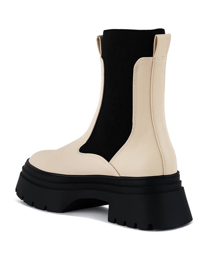 Rag Company - Wholesale Chelsea Boots - Women's - Ronin High Top Chunky Chelsea Boots9