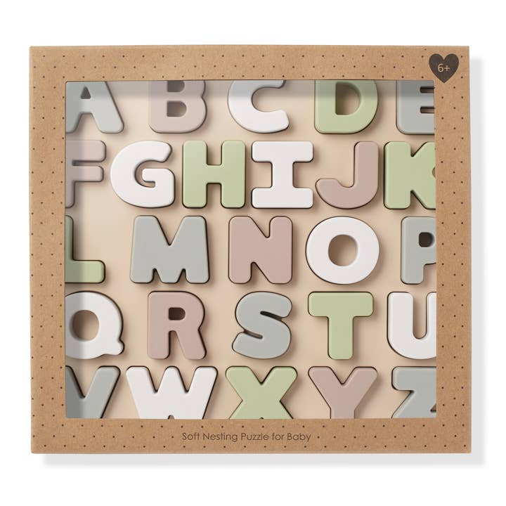 Ali+Oli – wholesale Puzzle – Child – Ali+Oli (27-pc) Soft Silicone ABC Puzzle for Toddlers
