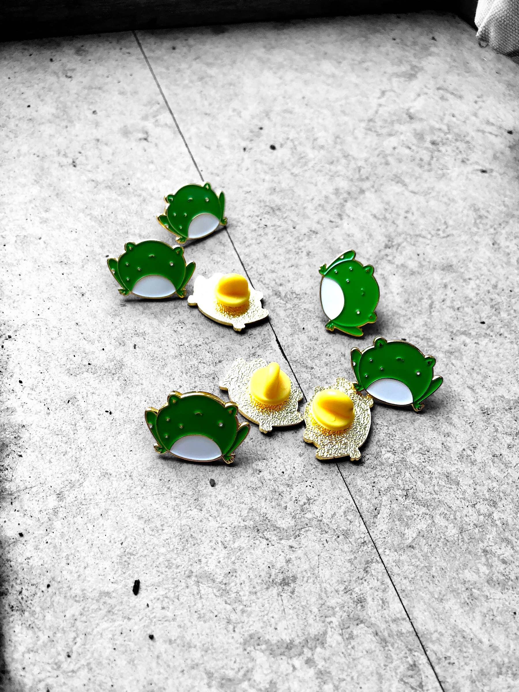 Evil Llama and Friends - Wholesale Lapel Pin/Button - angry frog pin | cute frog lapel pin1