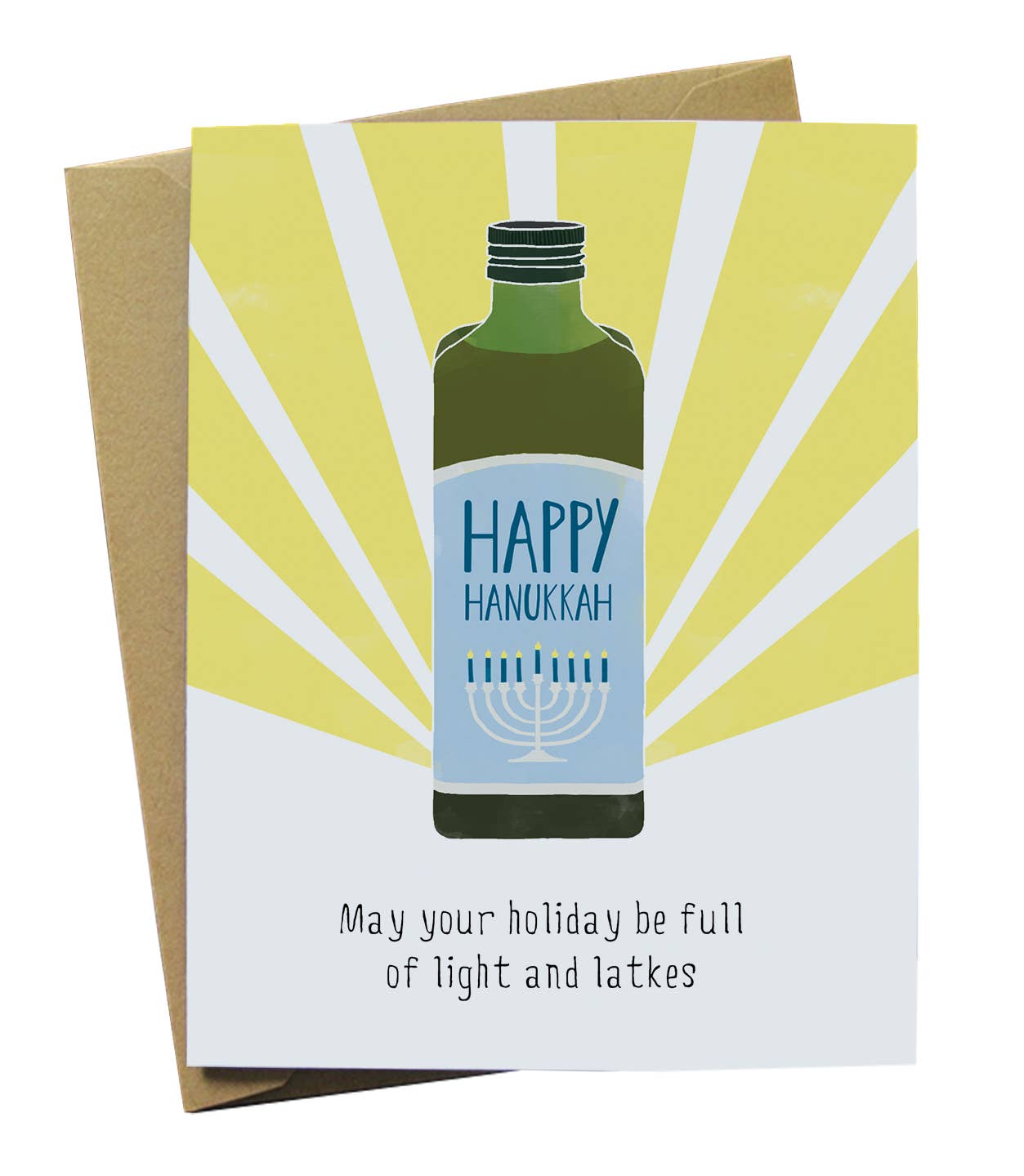 Paper Wolf Design – wholesale Hanukkah-kort – Olivolja Holiday Hanukkah kort0