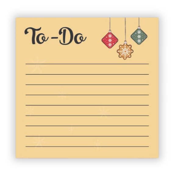 Post-it® Notes Design Series - Vendita all'ingrosso Post-it - Blocco Note Post-it® Tinsel Tasks – 4x4 - foglietti adesivi0