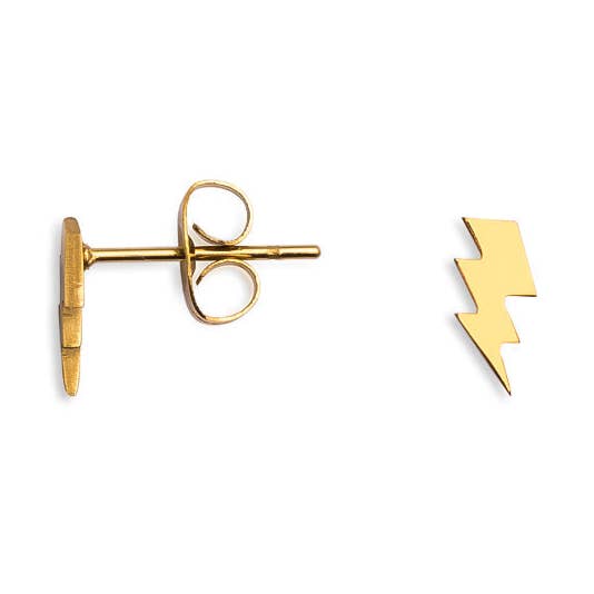 Boucles d'oreilles à tige Bolt pour la vente par Hey Harper