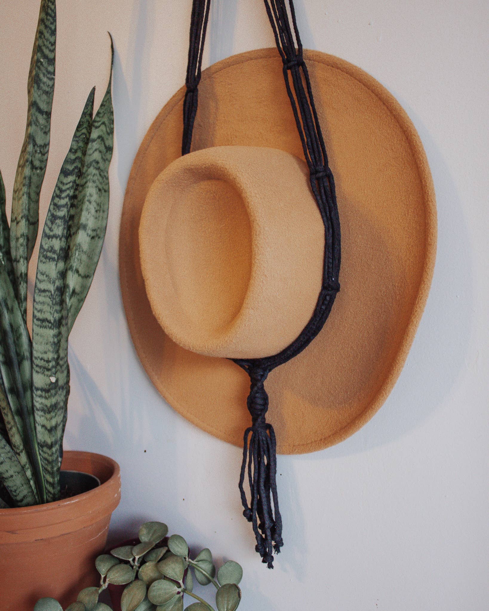 Modern Bo Studio - Wholesale Hat Rack - "Dakota" - Macrame Hat Hanger11