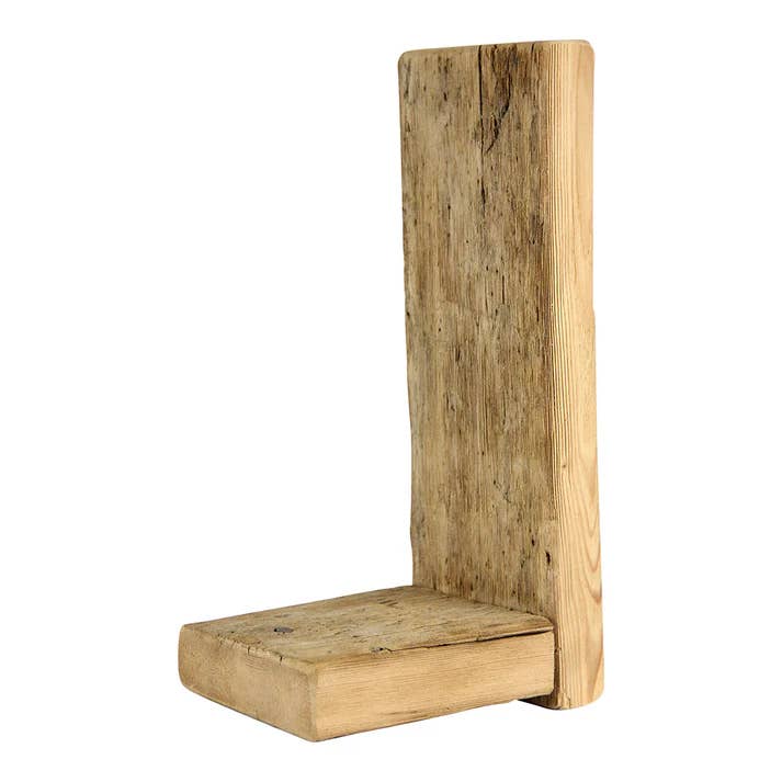 Oak & Post Furniture – Engroshandel Væghylde – Rustikke væglysestager i genbrugstræ fra Oak & Post