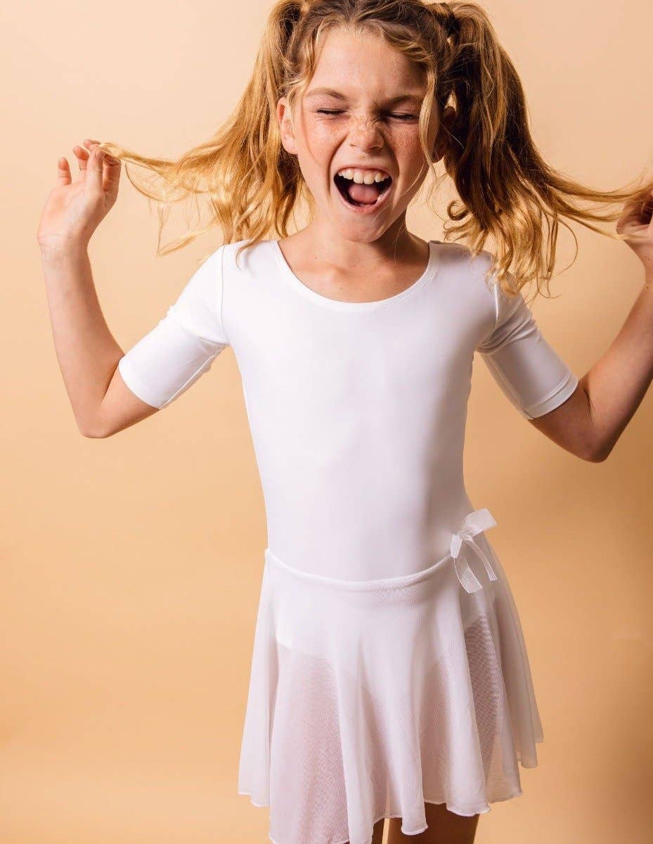 Leveret Pajamas - Wholesale Leotard - Kids - Kids Skirt Leotard8