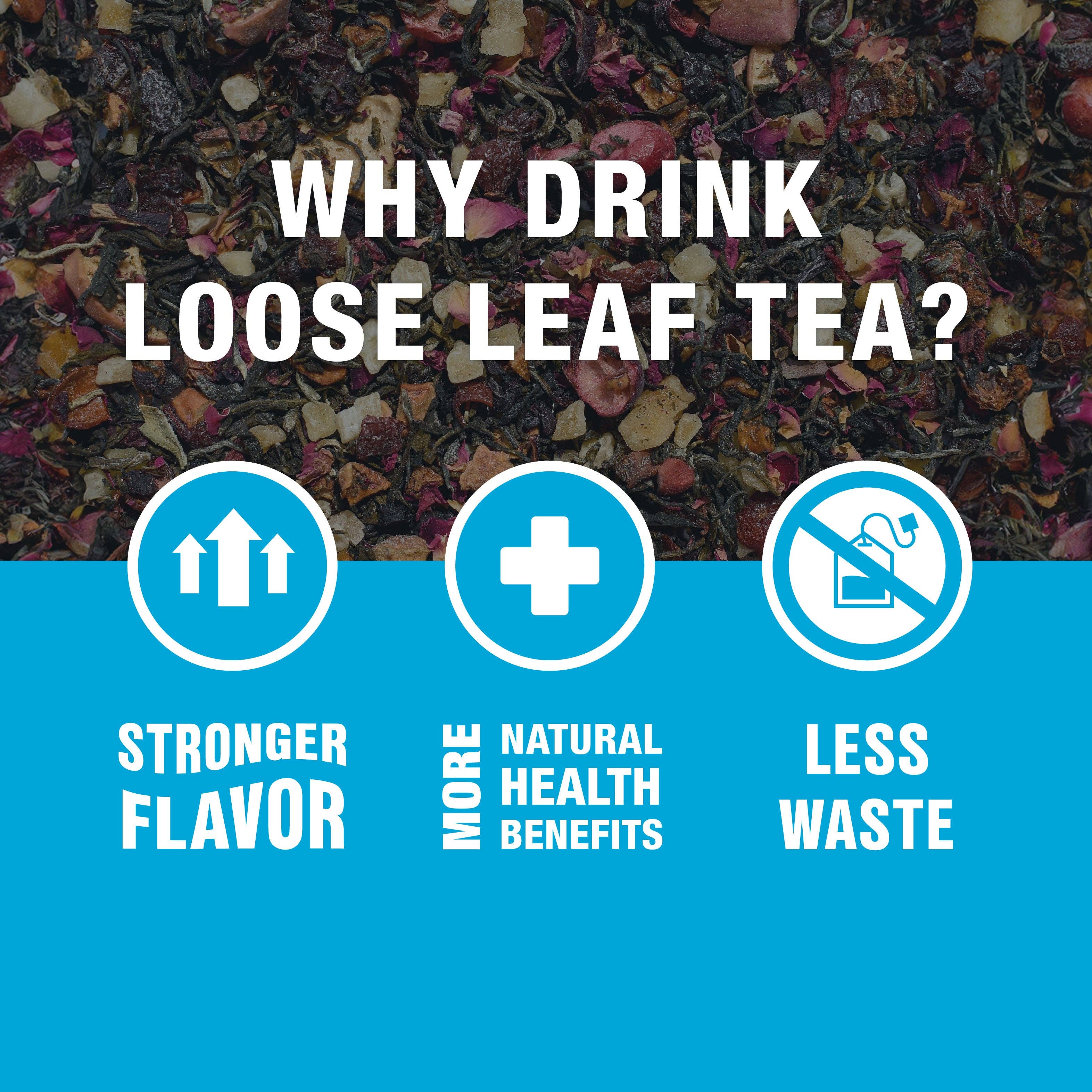 Tiesta Tea Company (loose leaf teas & accessories) - Vente Thé en vrac - Forever Berry - Thé Blanc Tropical Açaï20