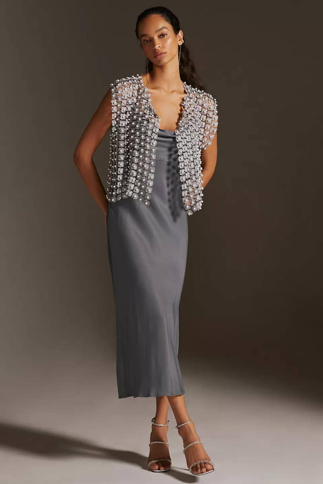 SAACHI - Wholesale Blouse - Women's - Floral Shell Pearl Capelet19