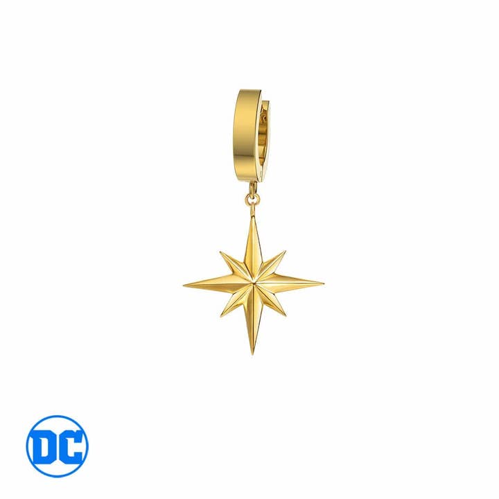 DC Comics™ Gold Star Earring for wholesale by Mister SFC