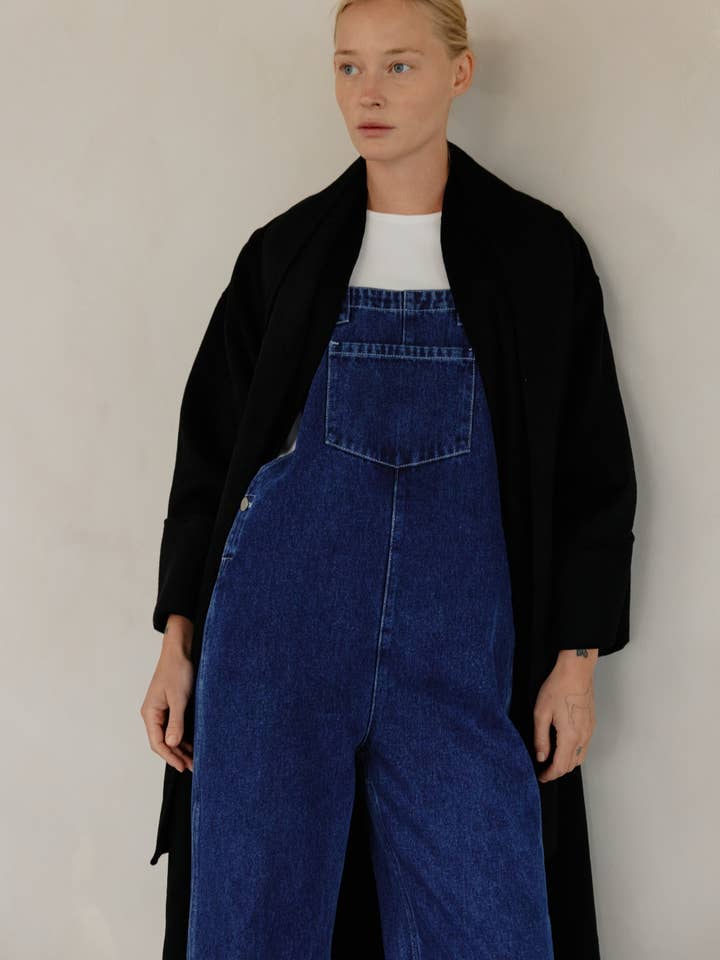 The Dani Overalls | Barrel Leg Denim Overaller för wholesale av MOD REF
