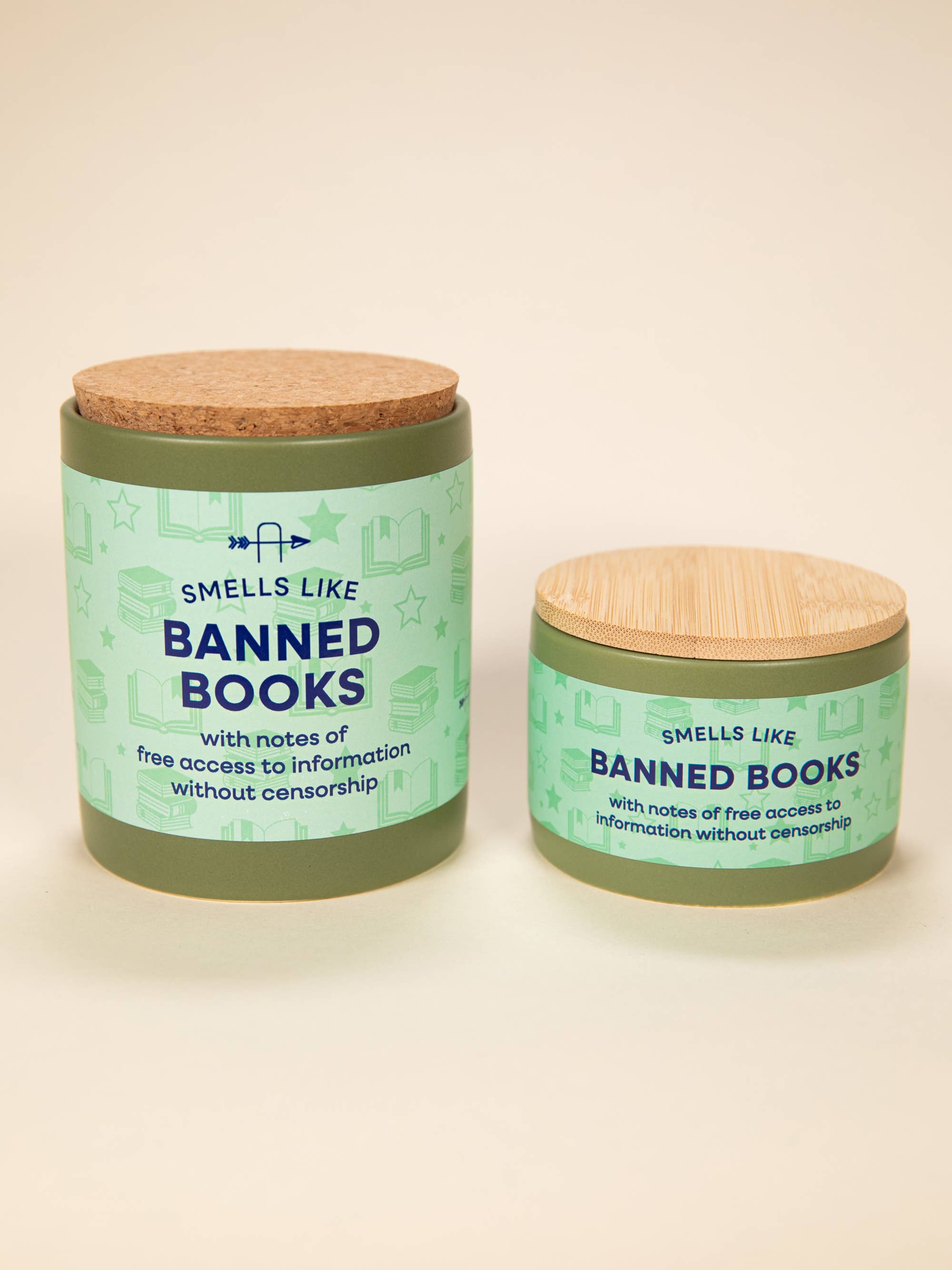 ARCHd - Wholesale Jar/Filled Candle - Smells Like Banned Books Candle1