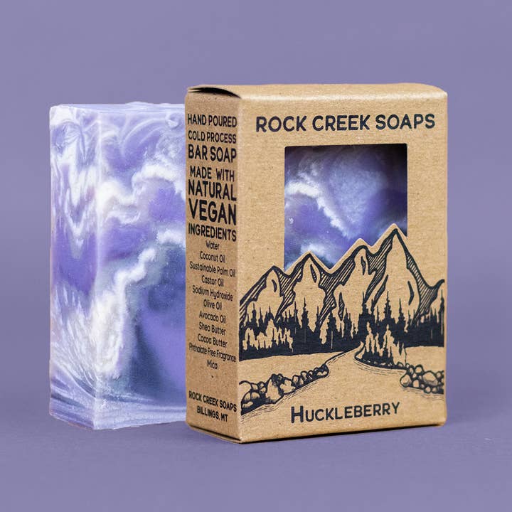 Rock Creek Soaps - Wholesale Bar Soap - Huckleberry Bar Soap