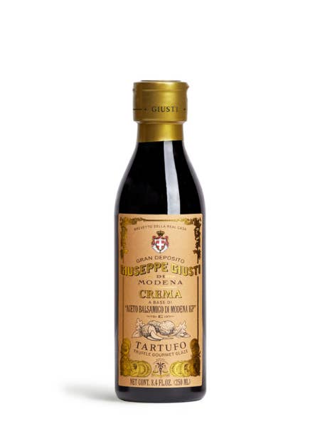 Crema con Aceto Balsamico di Modena IGP e Tartufo 250 ml per la vendita all'ingrosso da parte di Acetaia Giusti