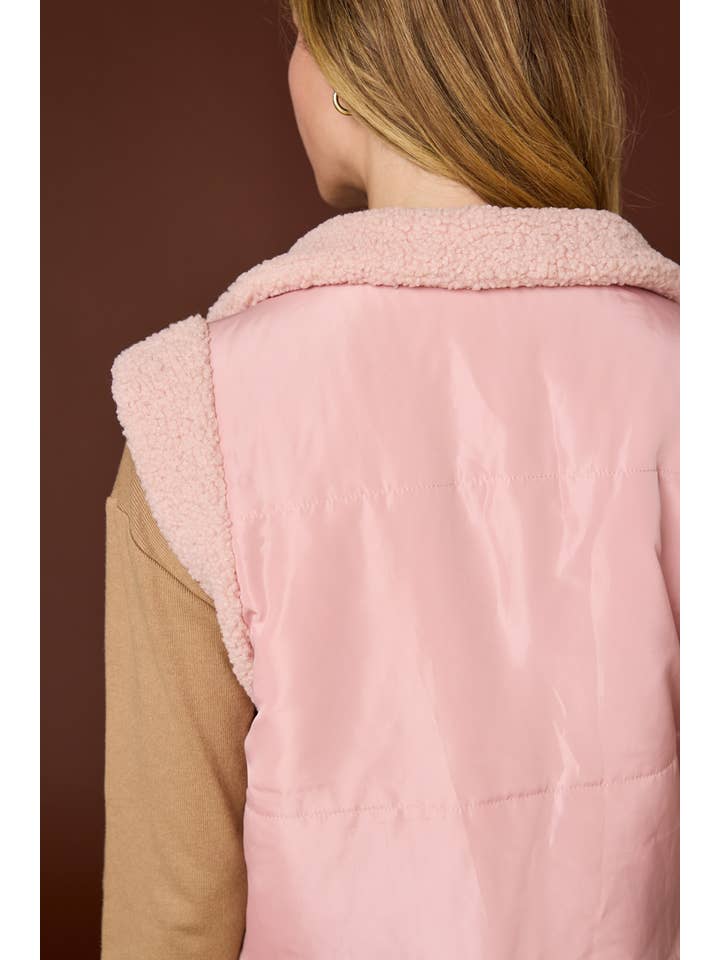 Rose PV18398 - Gilet réversible Emily en vente sur Faire13