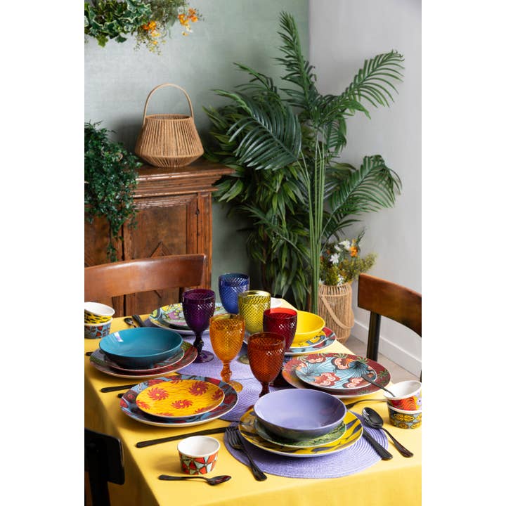 Rosso Set of 6 Diamond Rosé Glasses CL 39 for wholesale on Faire3