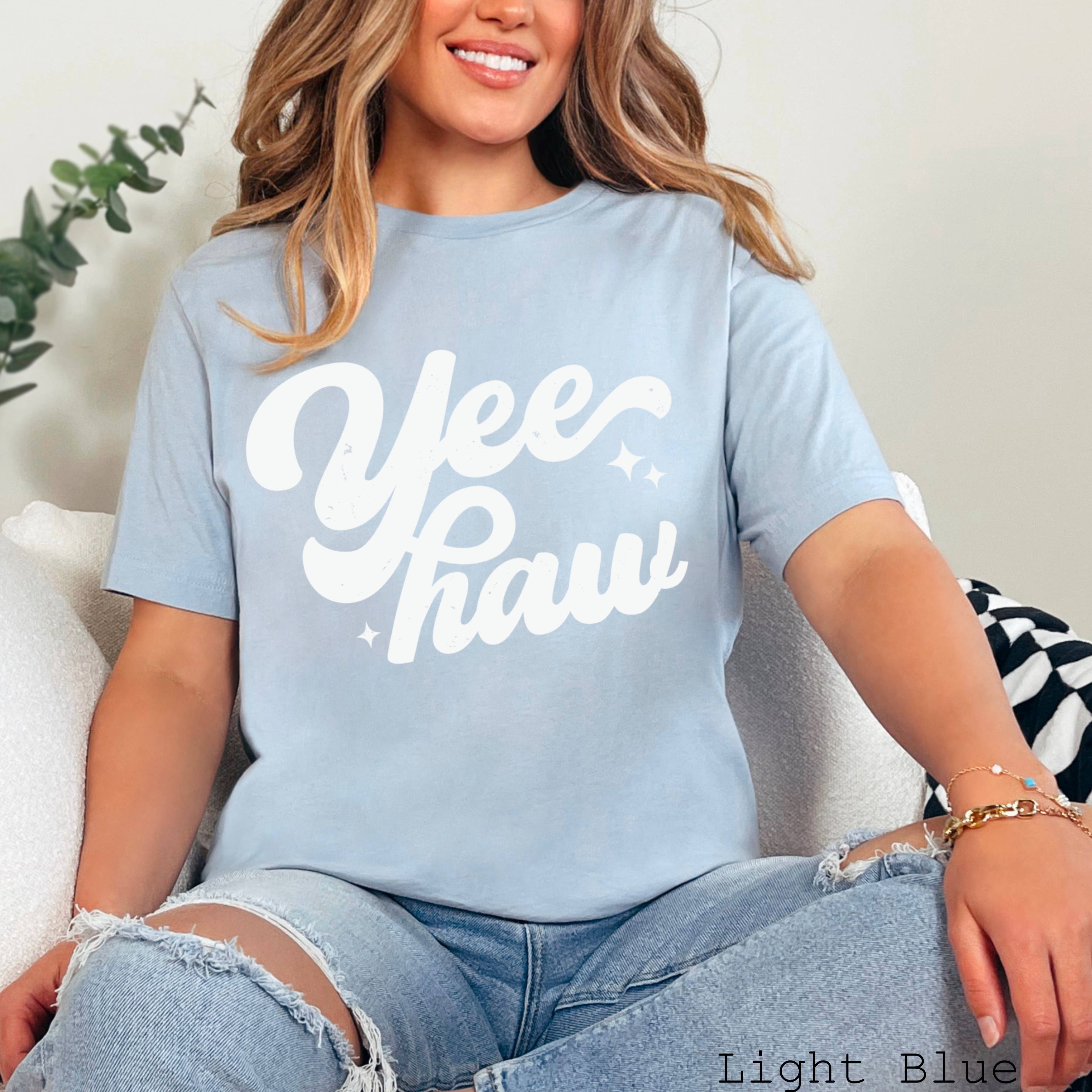 Shoppe SHC - Wholesale Screen Printed T-Shirt - Women's - Yee Haw Graphic Tee  | Country Graphic Tee | Bella Canvas12