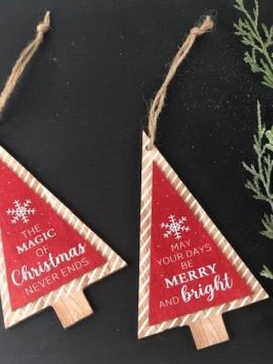 Magic of Christmas / Merry & Bright Tree Ornaments for wholesale by DNS Designs