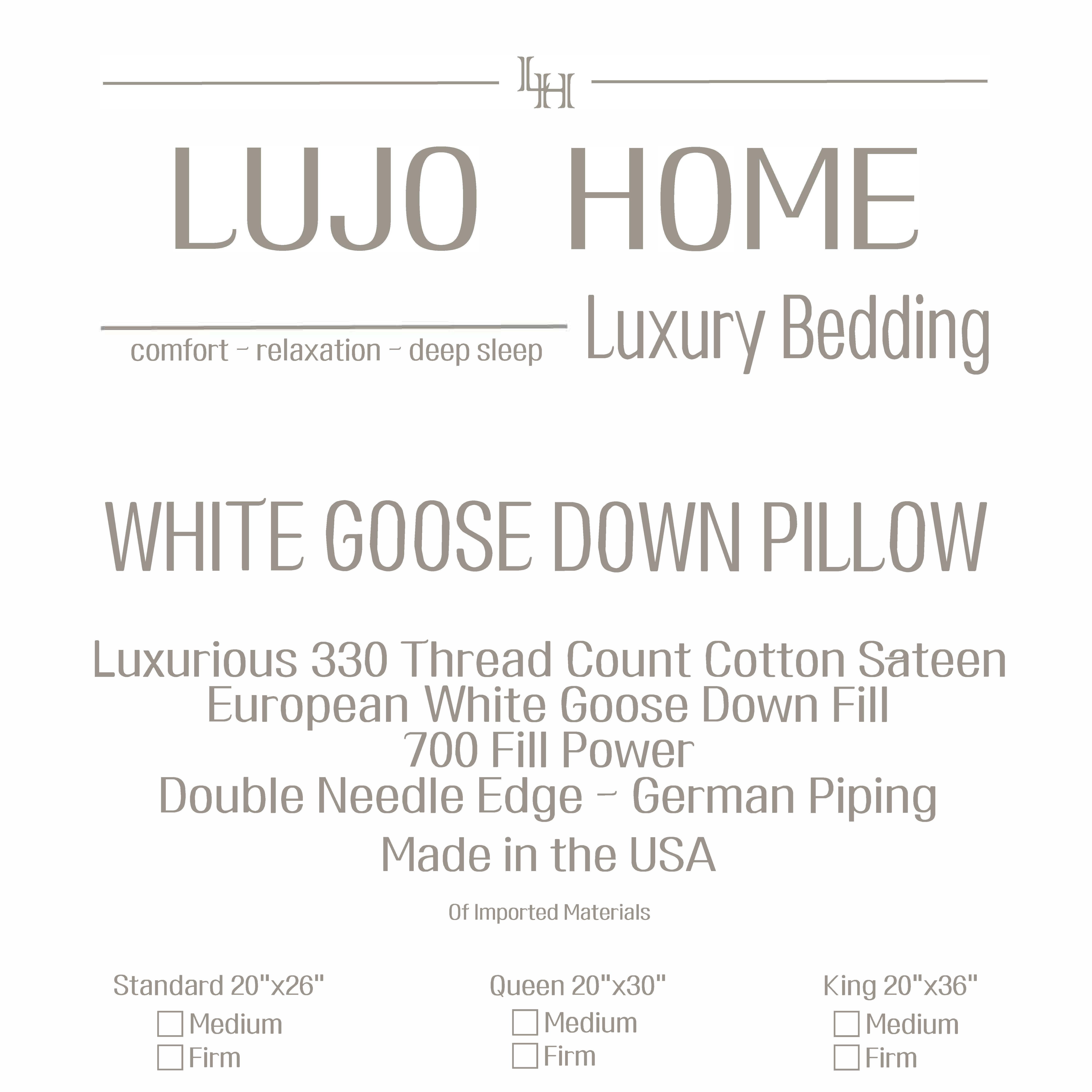 Down Decor - Wholesale Bedding Pillow - Luxury Goose Down Pillow – Firm Density2