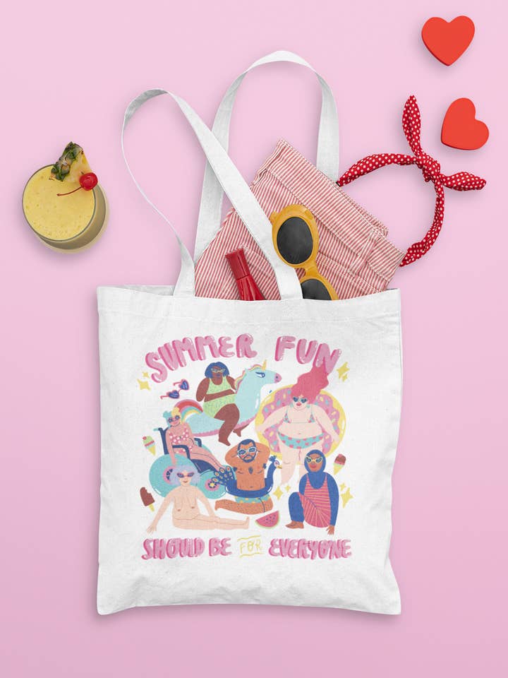 Sac fourre-tout - Plaisirs d'été pour la vente par Chiaralascura