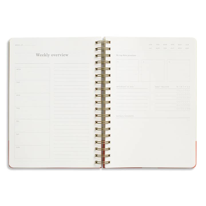 Papier - Wholesale Planner - Daily Planner, Undated, Hardcover B5 Spiral - Gradient Orb 2