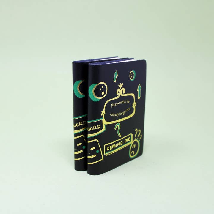Ark Colour Design - Wholesale Journal/Diary - Illustrated Midi Leather Journal