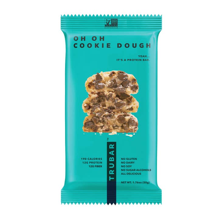 Trubar, Vegan Protein Bar, OH OH COOKIE DOUGH (U) for wholesale by NuEats