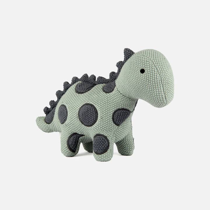 Bambini – wholesale Fyllda/plyschleksaker - Barn och baby – Gosedjur|Handgjord bomullsstickad mjuk DINO djurleksak5
