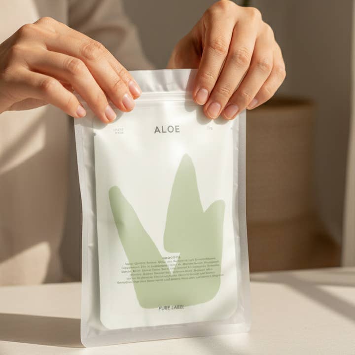 5er-Pack K-Beauty Aloe Tuchmaske Beruhigung & Feuchtigkeitswiederherstellung für den Großhandel von CELEMENT /IN YOUR GLOW